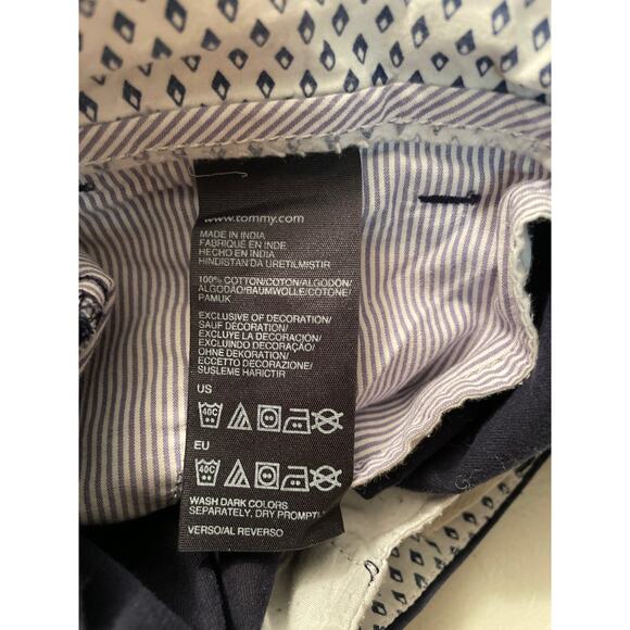 Tommy Hilfiger navy blue shorts size 8 - Picture 6 of 6